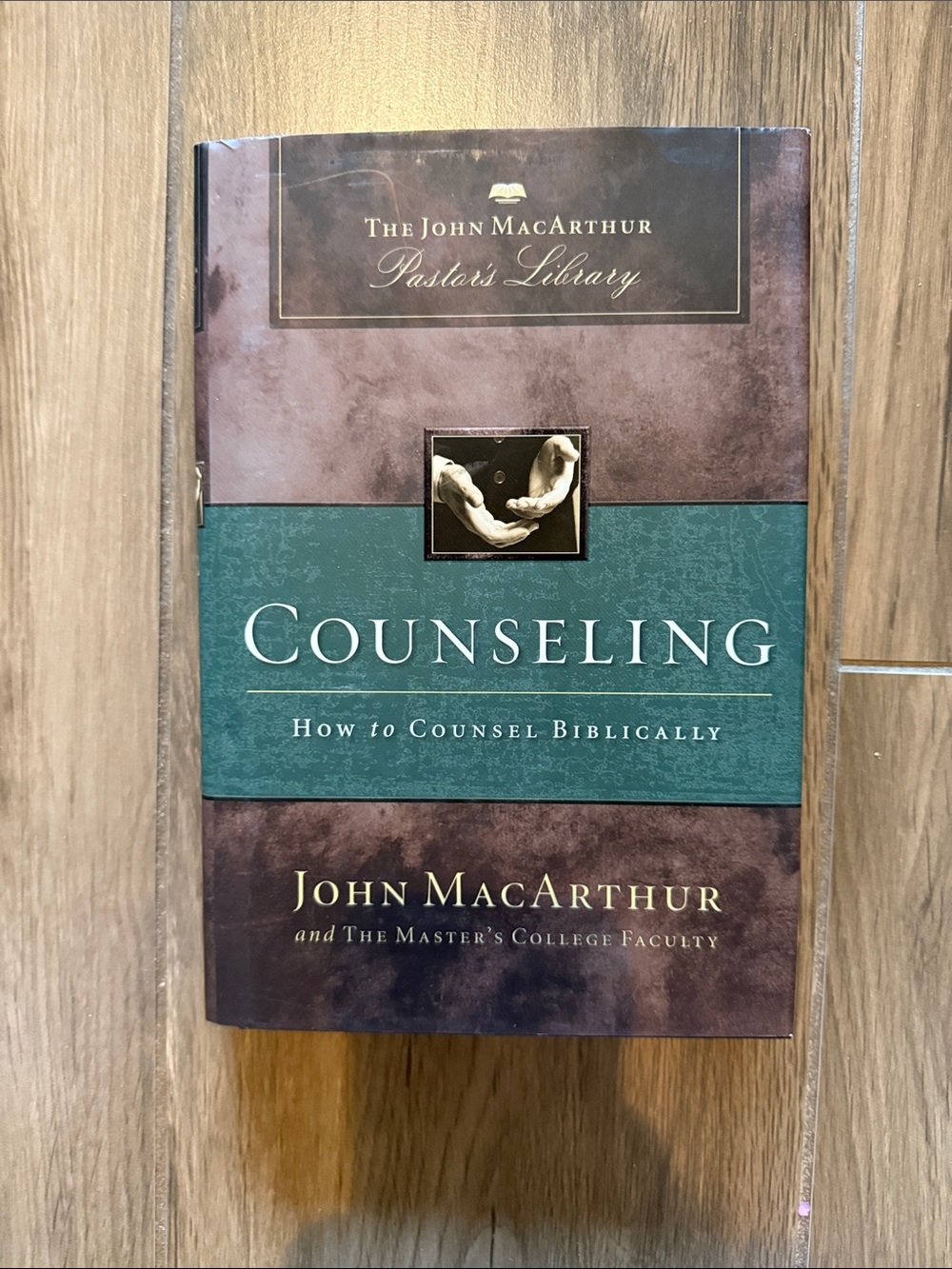 John MacArthur Counseling: How to Counsel Biblically - Teal & Brown Cover